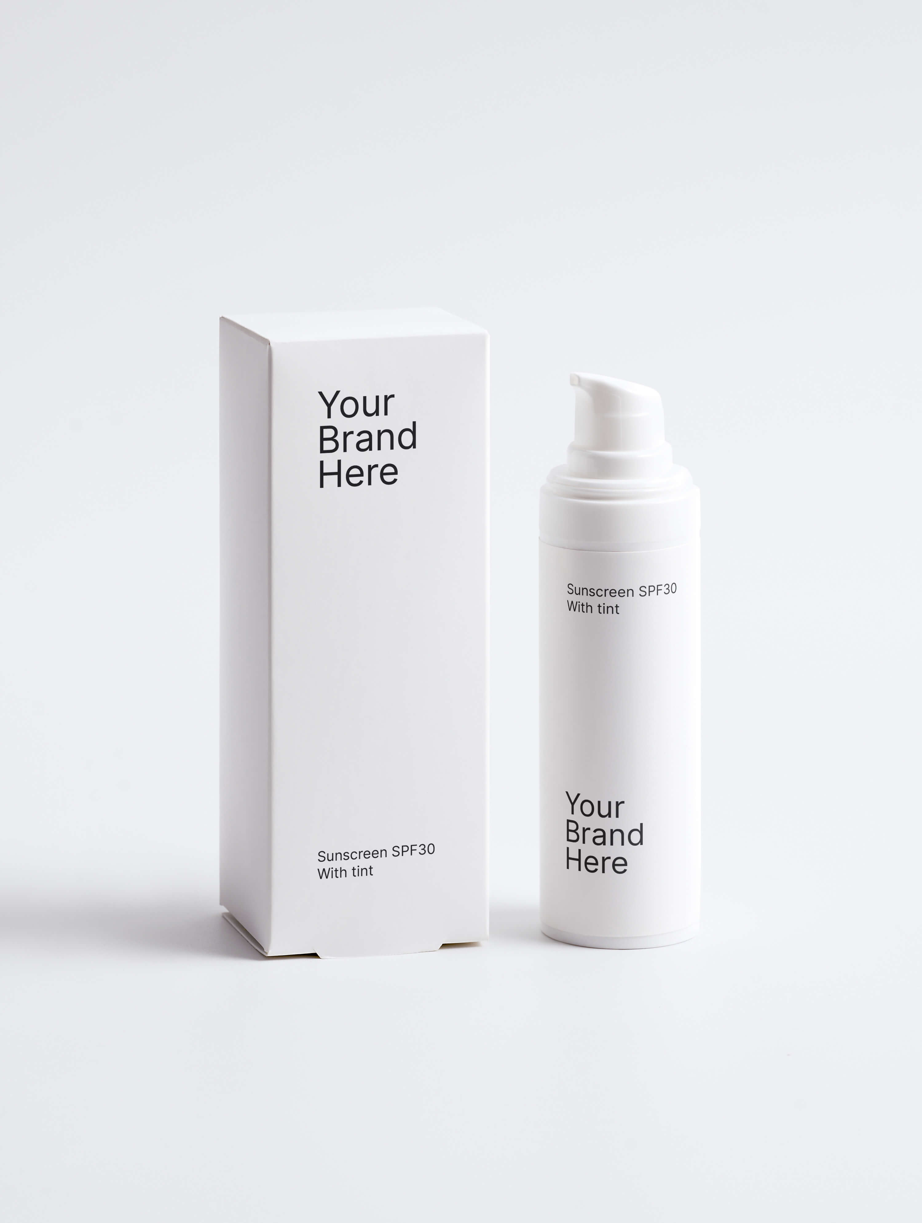 Sunscreen SPF30, with tint