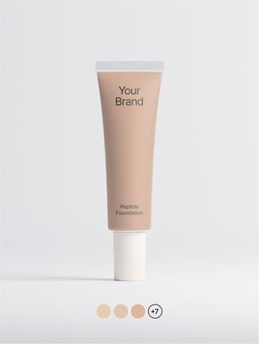 Fond de teint semi-mat aux peptides