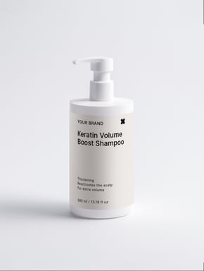 Shampooing volumateur à la kératine