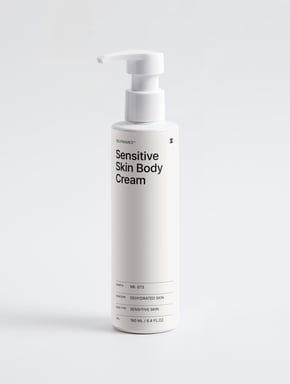 Crème pour le corps pour peaux sensibles