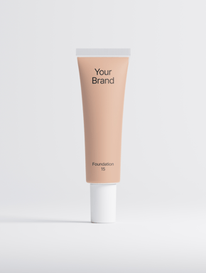 Foundation mit Peptiden, 15 Light Cool