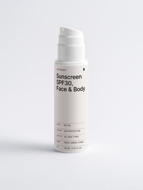 Protection solaire SPF 30 pour Visage & Corps