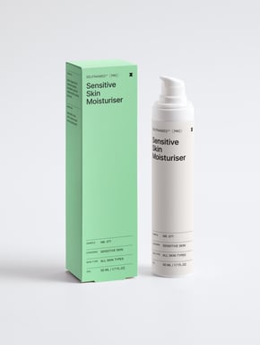 Crème hydratante pour peaux sensibles, sans parfum