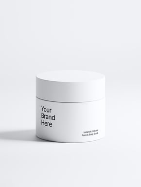 Volcan islandais Exfoliant pour le visage et le corps