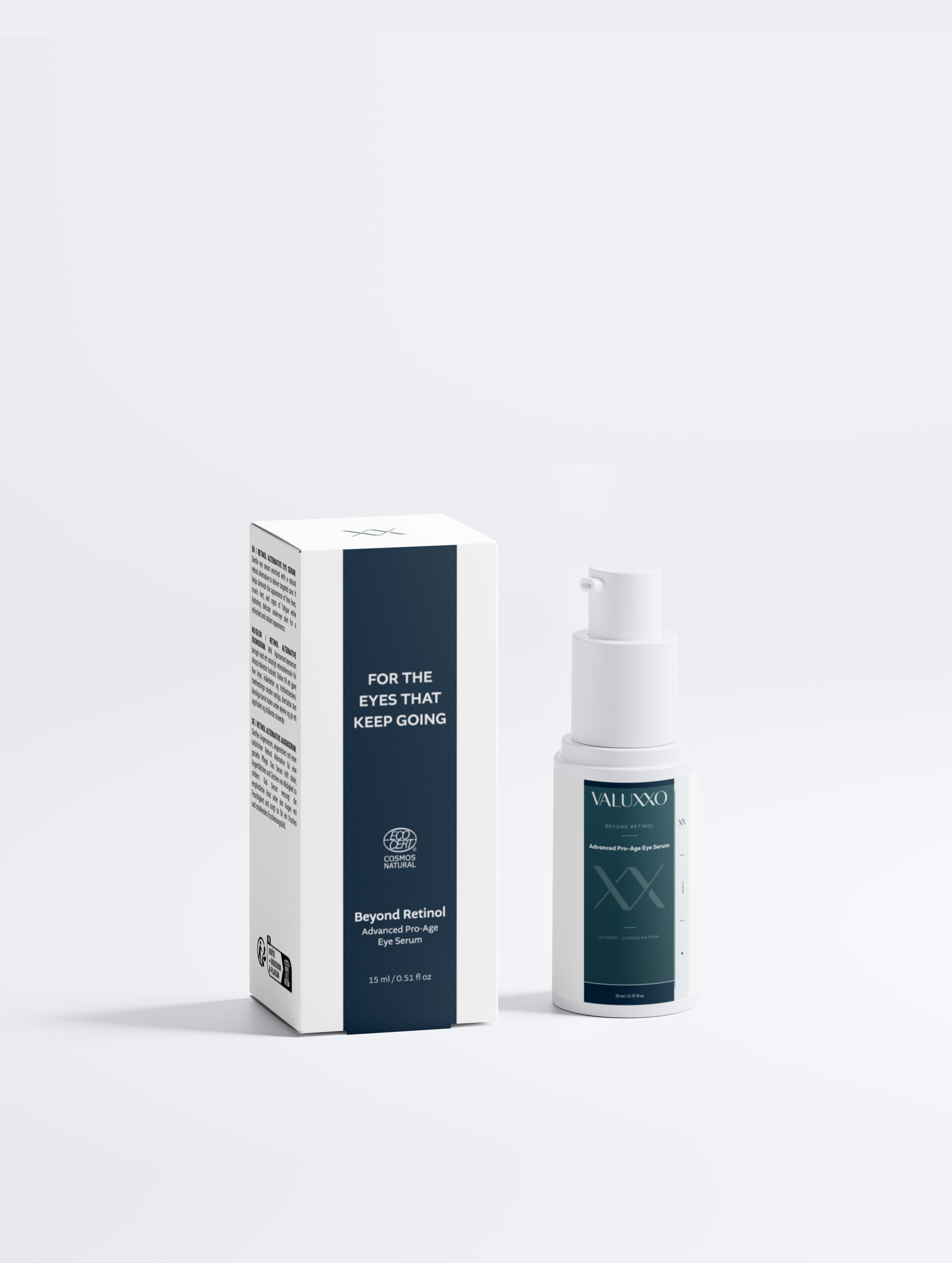 Siero Contorno Occhi Anti-Età Uomo Valuxxo con Bakuchiol