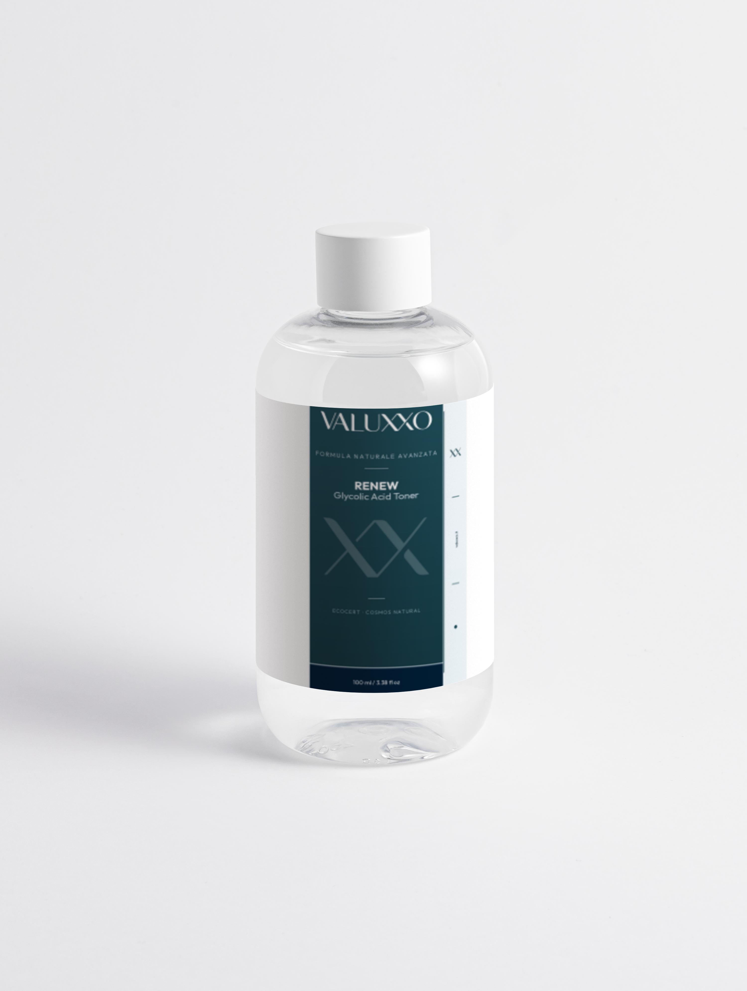 Tonico Esfoliante Acido Glicolico Uomo Valuxxo